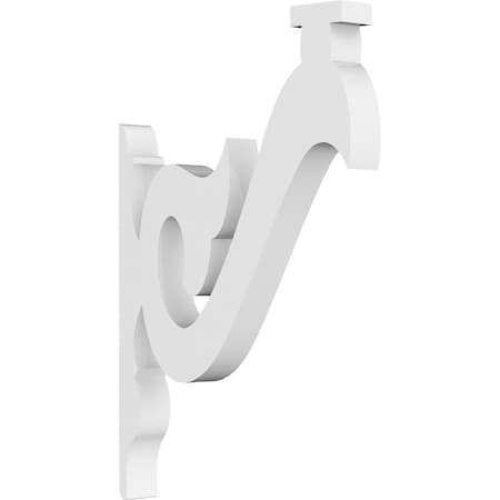 Ekena Millwork Florence Architectural Grade PVC Bracket, 5/8"W X 4 1/2"D X 7"H BKTP01X04X07FL